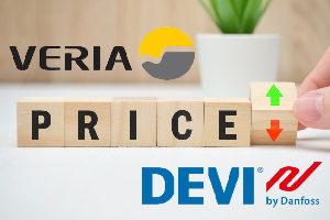 Оновлення цін на продукцію DEVI і Veria