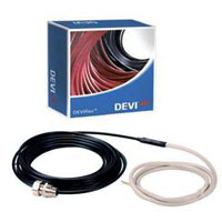 Двухжильный нагревательный кабель для установки в трубу Devi Aqua 9T